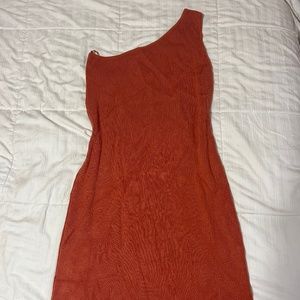 Cozy One-Shoulder Dress - Women’s Size L